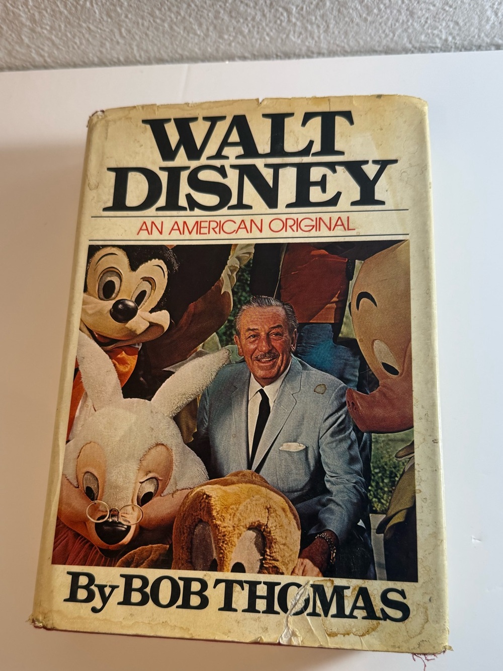 Walt Disney An American Original Bob Thomas 1976 First Edition Simon Schuster
